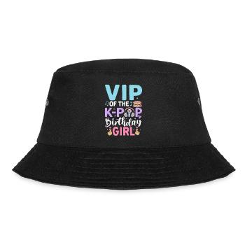 VIP Of The K-Pop Birthday Girl - Bucket Hat - black - Front - Lela (165cm)