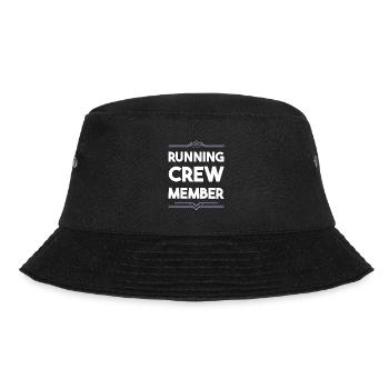Running Crew - Bucket Hat - Schwarz - Vorne - Lela (165cm)