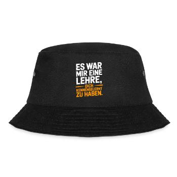 Lehre Dich Kennenzulernen Ex Freund Trennung Ex - Bucket Hat - Schwarz - Vorne - Lela (165cm)