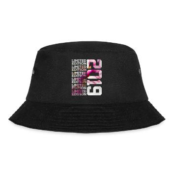 LIMITED EDITION 2019 - 7 YEARS - 7TH BIRTHDAY - Bucket Hat - black - Front - Lela (165cm)
