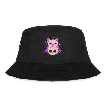 Pastel Gothic - Bucket Hat - black - Front - Lela (165cm)