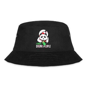 waiter bartender bartender bartender barchef - Bucket Hat - black - Front - Lela (165cm)