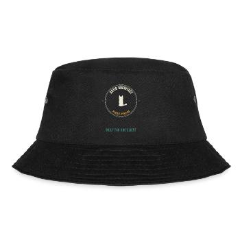 Catio-Architekt – Baugenehmigung steht noch aus –  - Bucket Hat - Schwarz - Vorne - Lela (165cm)