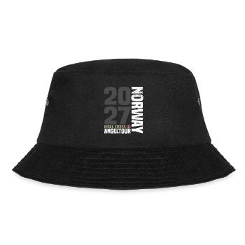 Norwegen Froya Angeltour 2027 - Bucket Hat - Schwarz - Vorne