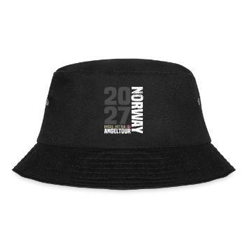Norwegen Hitra Angeltour 2027 - Bucket Hat - Schwarz - Vorne