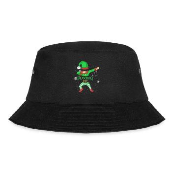 Die Boxelfenfamilie passt passende Weihnachtspyjamas - Bucket Hat - Schwarz - Vorne