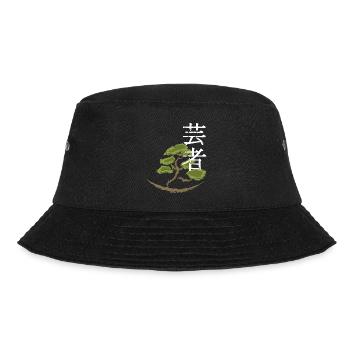 japan Otaku japanisch anime asiatisch - Bucket Hat - Schwarz - Vorne