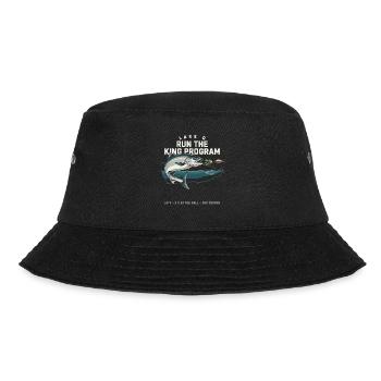 Lake Q Königfisch Lauf-Programm - Bucket Hat - Schwarz - Vorne