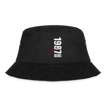 39. Geburtstag Geschenk Mann Original Oktober 1987 - Bucket Hat - Schwarz - Vorne