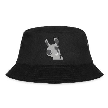 lama - Bucket Hat - Schwarz - Vorne - Lela (165cm)
