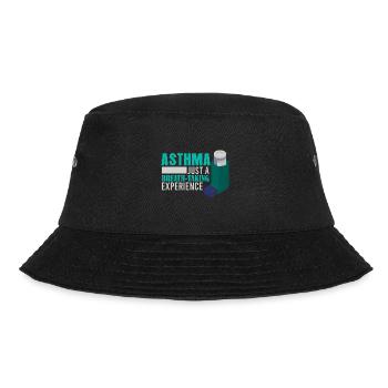 Lustig Asthma nur eine atemberaubende Erfahrung Lu - Bucket Hat - Schwarz - Vorne - Lela (165cm)