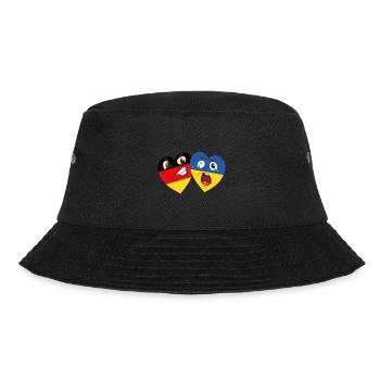 Allemagne Ukraine amour coeur amis amour cadeau - Bob - noir - Devant - Lela (165cm)