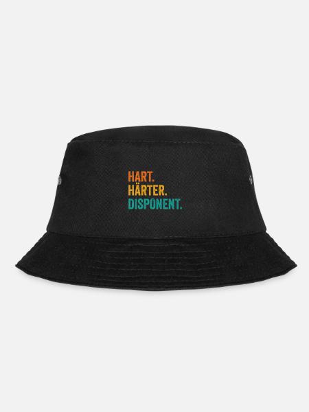 Disponent - Bucket Hat - Schwarz