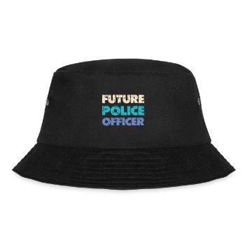 Zukünftiger Polizist Cop Law Enforcement Lovers - Bucket Hat - Schwarz - Vorne - Lela (165cm)