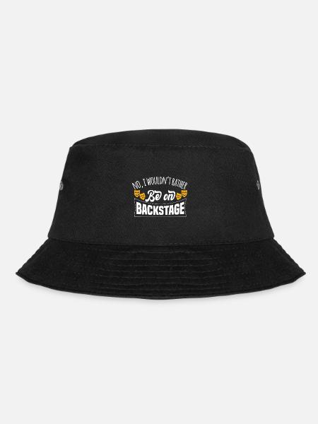 Theater Motiv für Theaterschauspieler - Bucket Hat - Schwarz