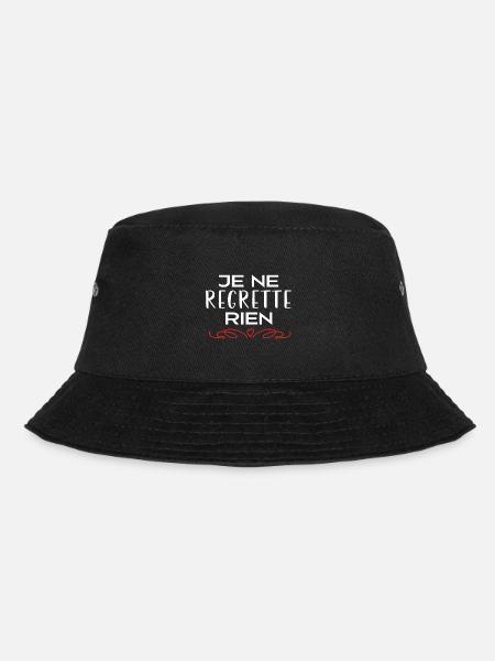 Je ne regrette rien - Bob - noir