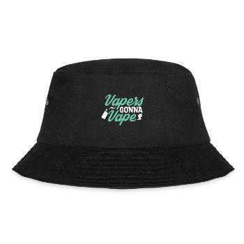 Electric Cigarette E-Cigarette E-Shisha Vape - Bucket Hat - black - Front - Lela (165cm)