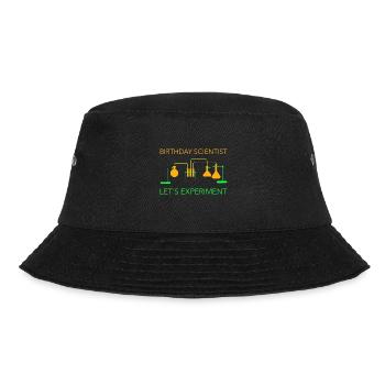 Wissenschaftler Geburtstag Neun Science - Bucket Hat - Schwarz - Vorne - Lela (165cm)