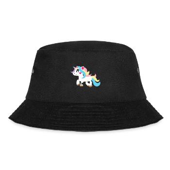 Artificial Leg Design for Prosthetic Leg - Bucket Hat - black - Front - Lela (165cm)