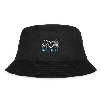 Insect collectors, insects, beetle lovers, entomologists - Bucket Hat - black - Front - Lela (165cm)