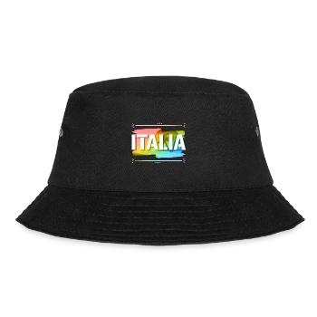 Italia - Bucket Hat - Schwarz - Vorne - Lela (165cm)