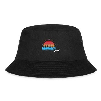 School Teacher Teacher - Bucket Hat - black - Front - Lela (165cm)