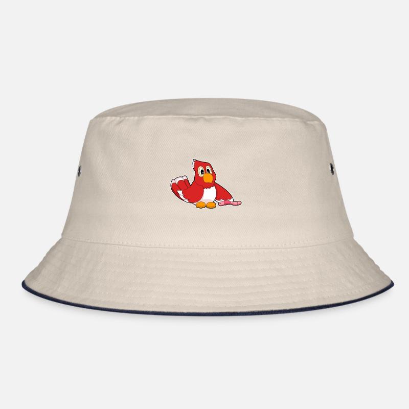 Papagei Wurm Bucket Hat
