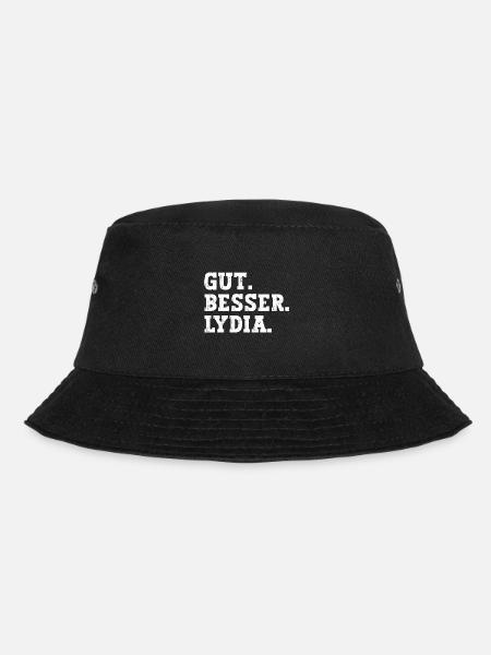 Gut Besser Lydia Lustiger Spruch Name Lydia - Bucket Hat - Schwarz