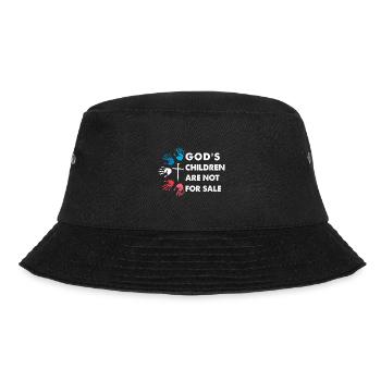 God's Children Are Not For Sale - Bucket Hat - black - Front - Lela (165cm)
