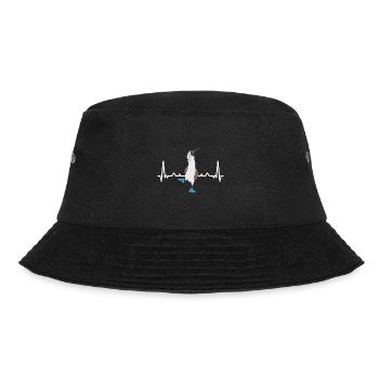 Blue-footed Booby Seabird Blue-footed Booby Seabird - Bucket Hat - black - Front - Lela (165cm)