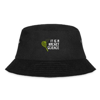 Das ist Racket Science - Bucket Hat - Schwarz - Vorne - Lela (165cm)