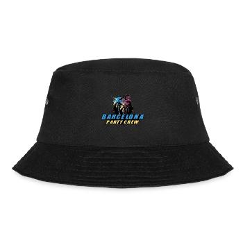 Barcelona Party Crew Holiday Saying - Bucket Hat - black - Front - Lela (165cm)