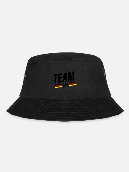 Team Germany - Bucket Hat - Schwarz