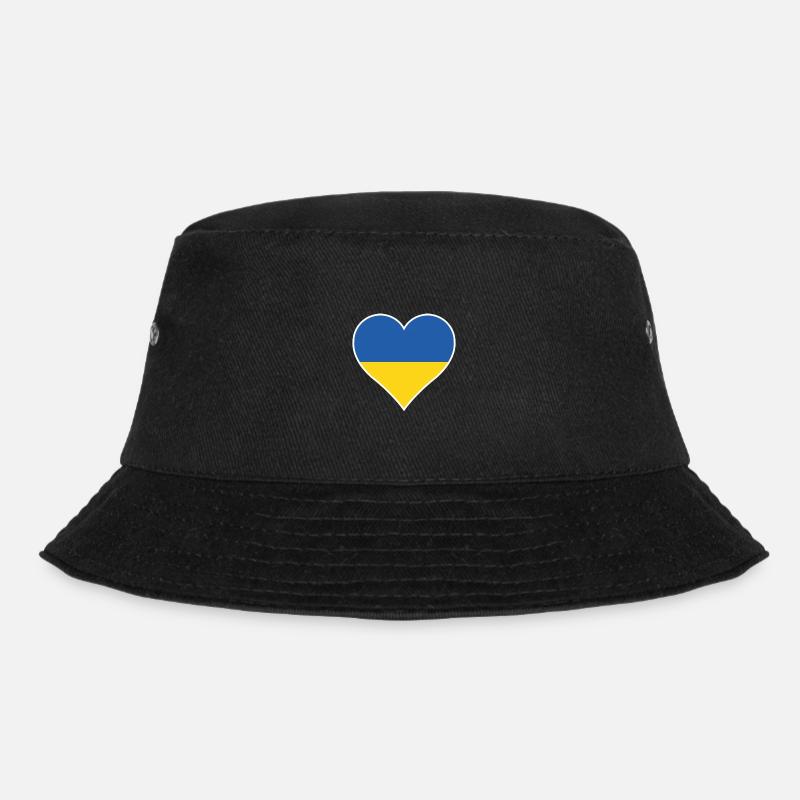 Ukraine Cœur - Bob - noir