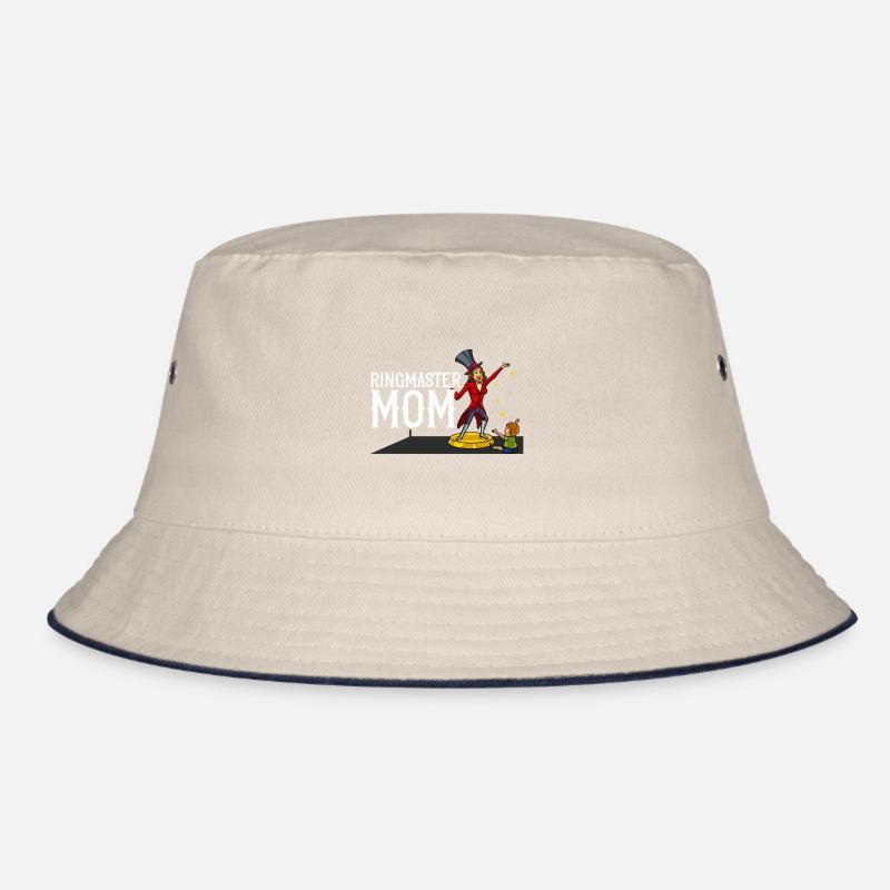 Circus Birthday Party Mama Theme Ringmaster Bucket Hat