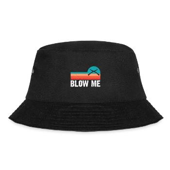 Funny Duck Hunting Design Hunters Hunting Ducks Design - Bucket Hat - black - Front - Lela (165cm)