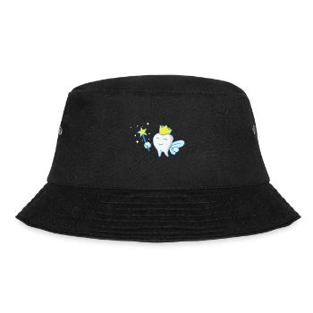 Dentist Dental Assistant Tooth Fairy I Gift - Bucket Hat - black - Front - Lela (165cm)