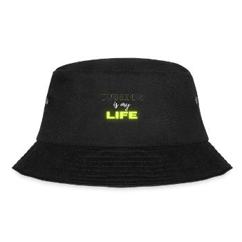 Tuning is my life - Bucket Hat - black - Front - Lela (165cm)