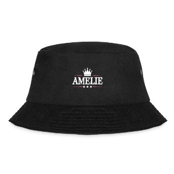 Amelie - Bucket Hat - Schwarz - Vorne - Lela (165cm)