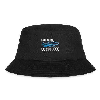 Go Local Sports Team And/Or Go College 12 - Bucket Hat - Schwarz - Vorne - Lela (165cm)