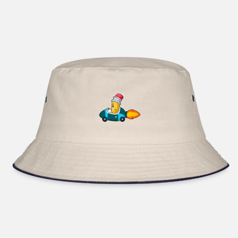 Bleistift Auto Bucket Hat