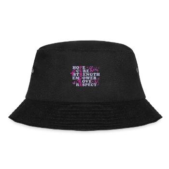 Epilepsy Awareness Month - Bucket Hat - black - Front - Lela (165cm)