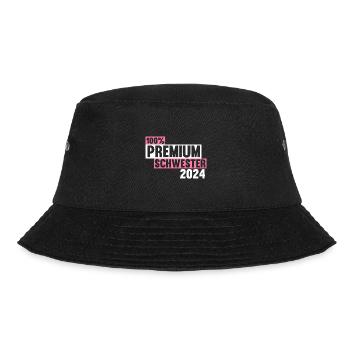 Werdende Schwester 2024 - Bucket Hat - Schwarz - Vorne - Lela (165cm)