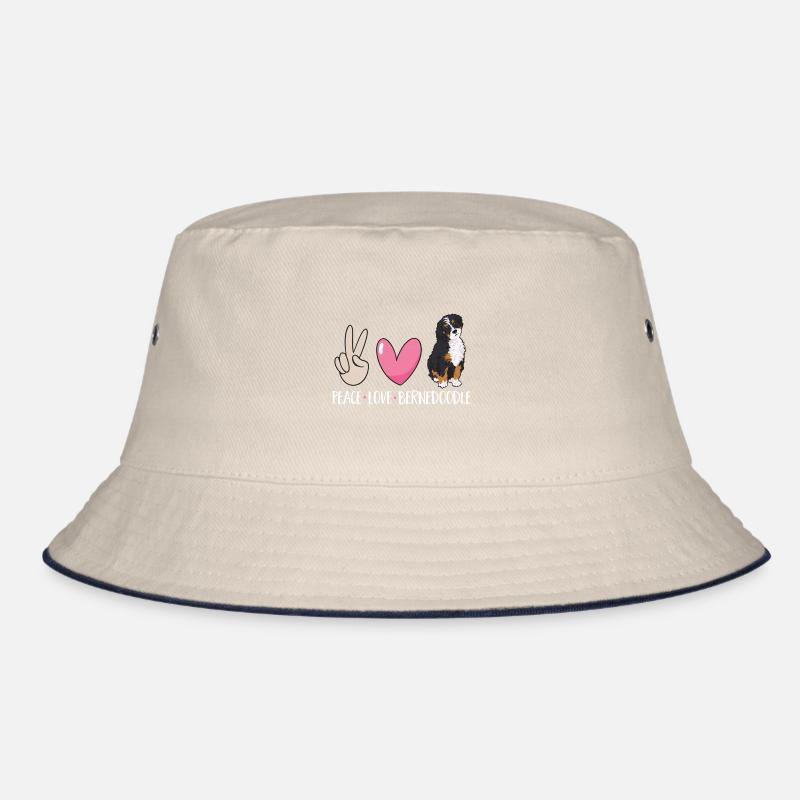 Bernedoodle Hund Bucket Hat