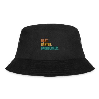 Dachdecker - Bucket Hat - Schwarz - Vorne - Lela (165cm)