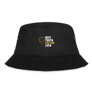 Youth Parish Church Pastor Christian - Bucket Hat - black - Front - Lela (165cm)