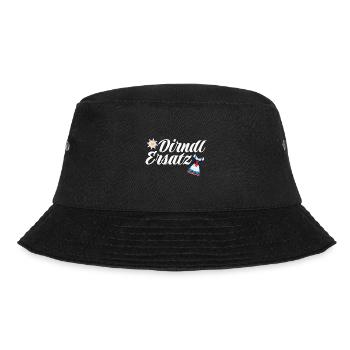 Dirndl Ersatz - Bucket Hat - Schwarz - Vorne - Lela (165cm)