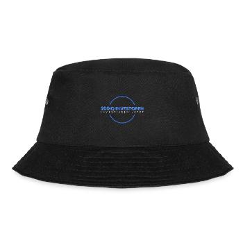 200IQ Investoren investieren - Bucket Hat - Schwarz - Vorne - Lela (165cm)