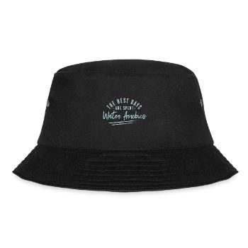 The Best Days Are Spent Water Aerobics Sayings - Bucket Hat - Schwarz - Vorne - Lela (165cm)