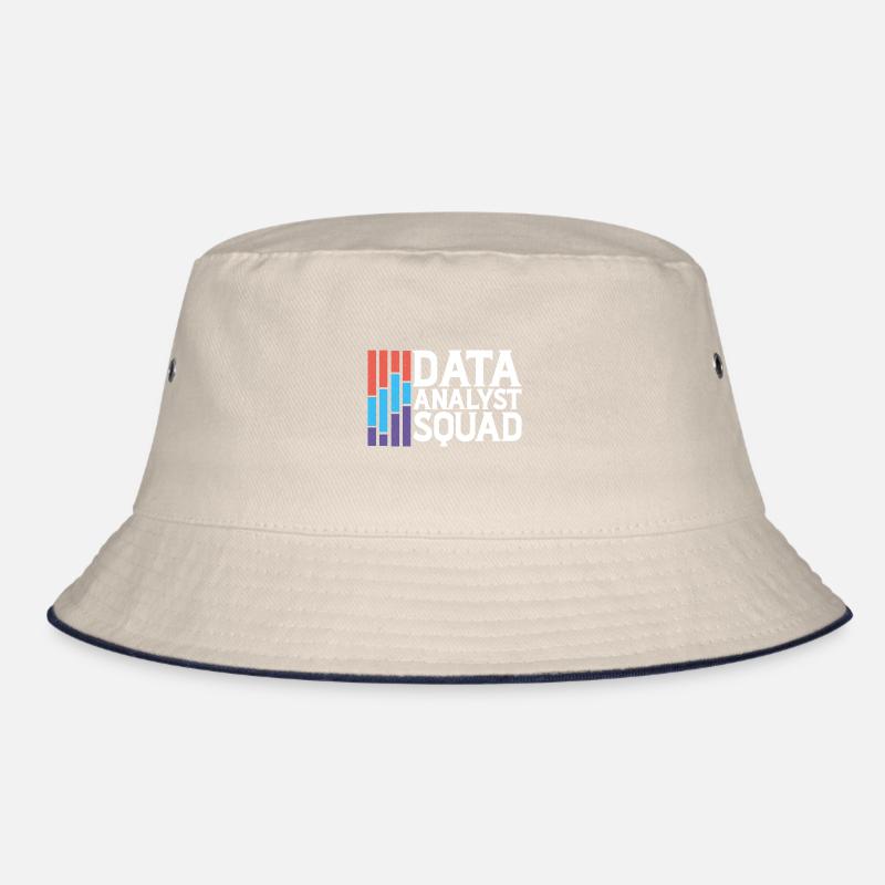 Data Analyst Squad 6 Bucket Hat